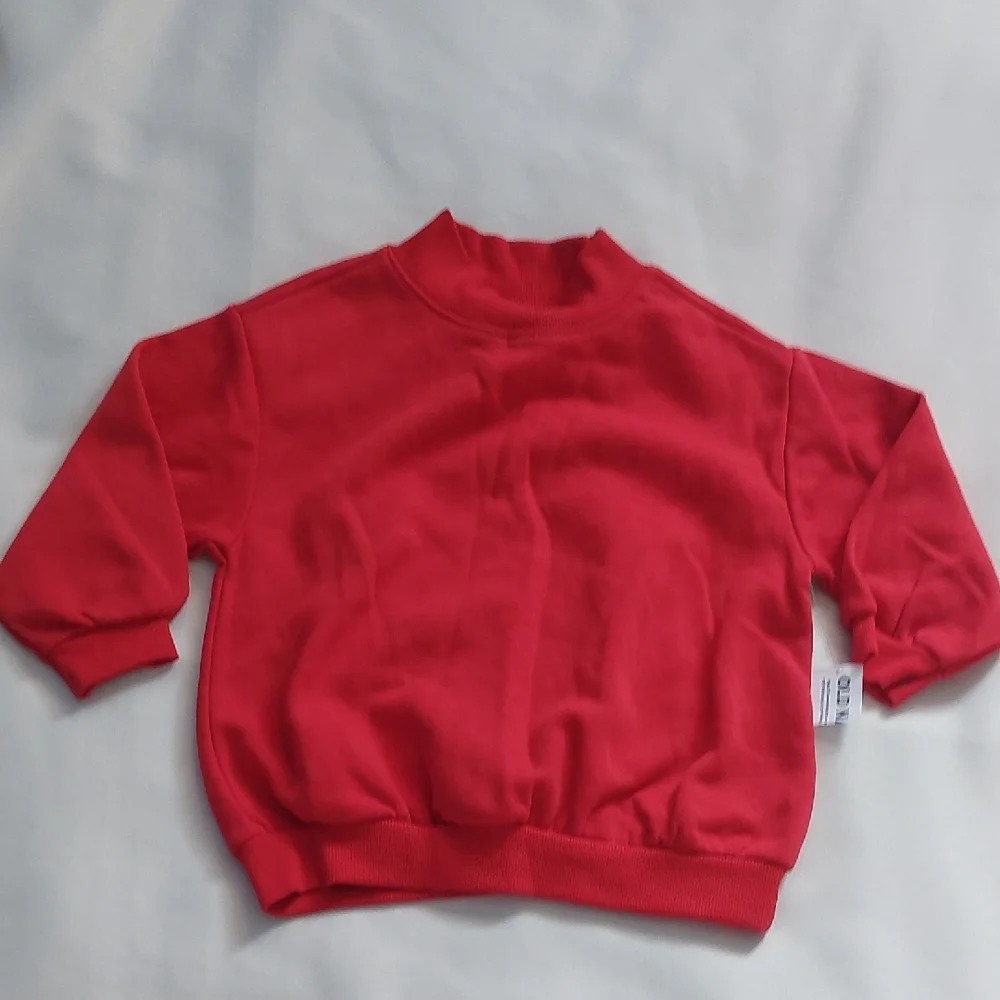 Old Navy Red Sweatshirt Toddler‎ Kids Size 2T